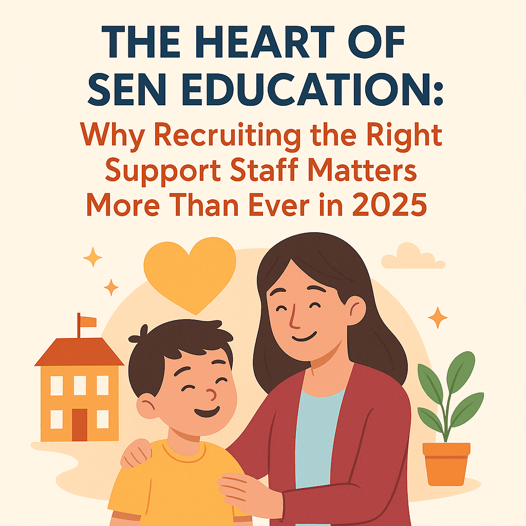 “The Heart of SEN Education: Why Recruiting the Right Support Staff Matters More Than Ever in 2025”